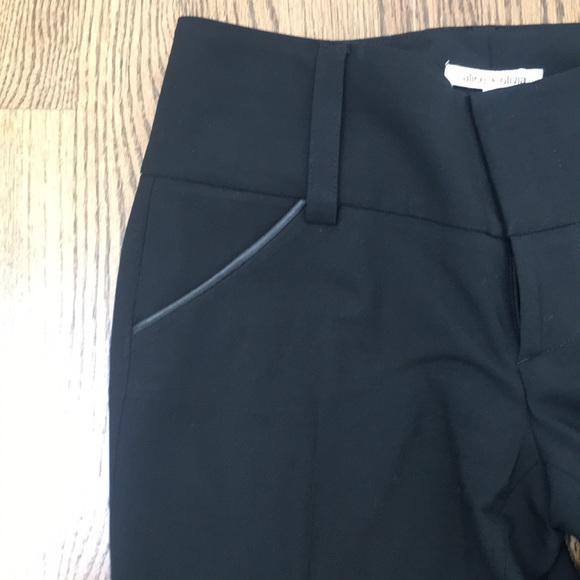 Alice + Olivia Black Pants unlined - Picture 4 of 6